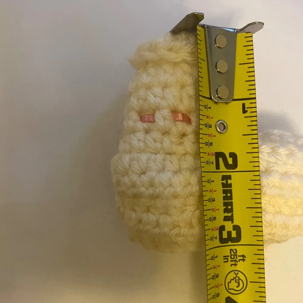 NWOT - Handmade Baby Booties Ivory w/Pink Ribbon Ties - Size 0-2 Months